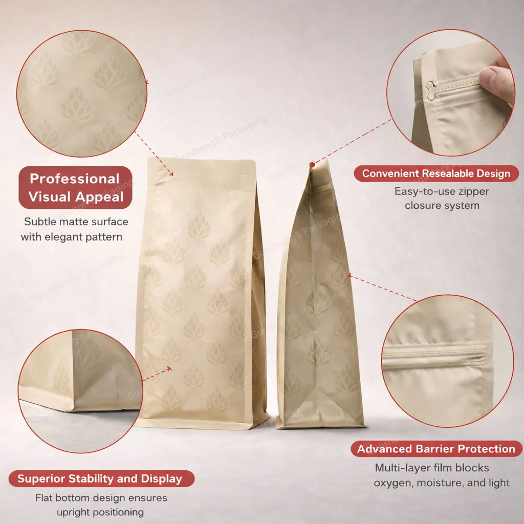 flat bottom pouches advantages