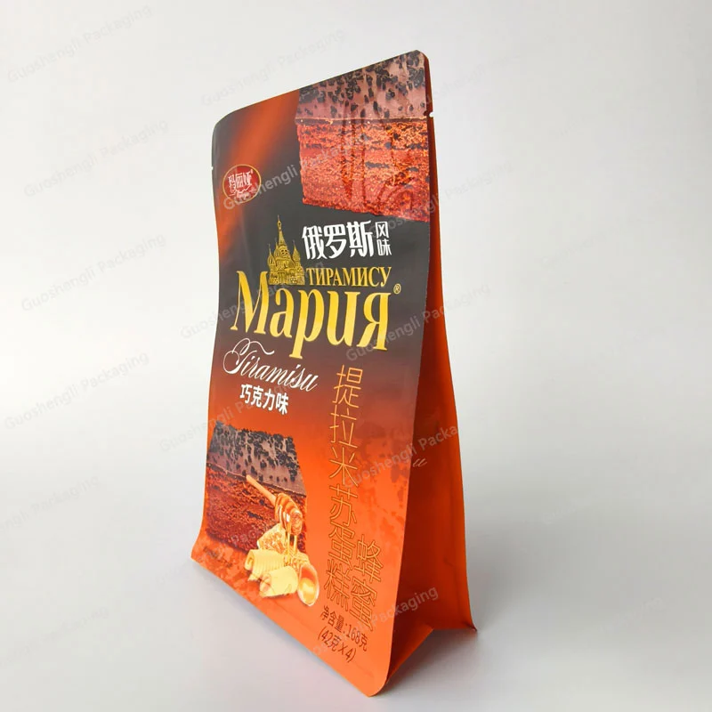 flat bottom box pouch