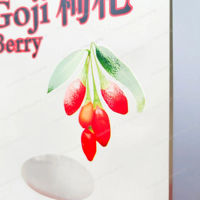 white kraft paper pouches