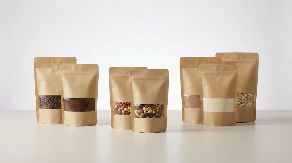 kraft window pouches applications kraft window pouches applications