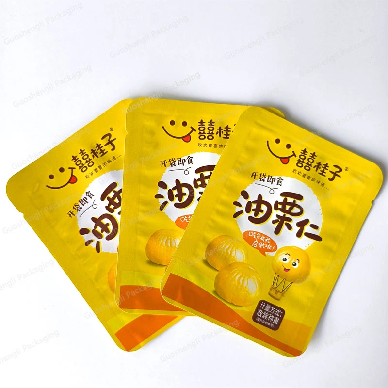 three side seal pouches