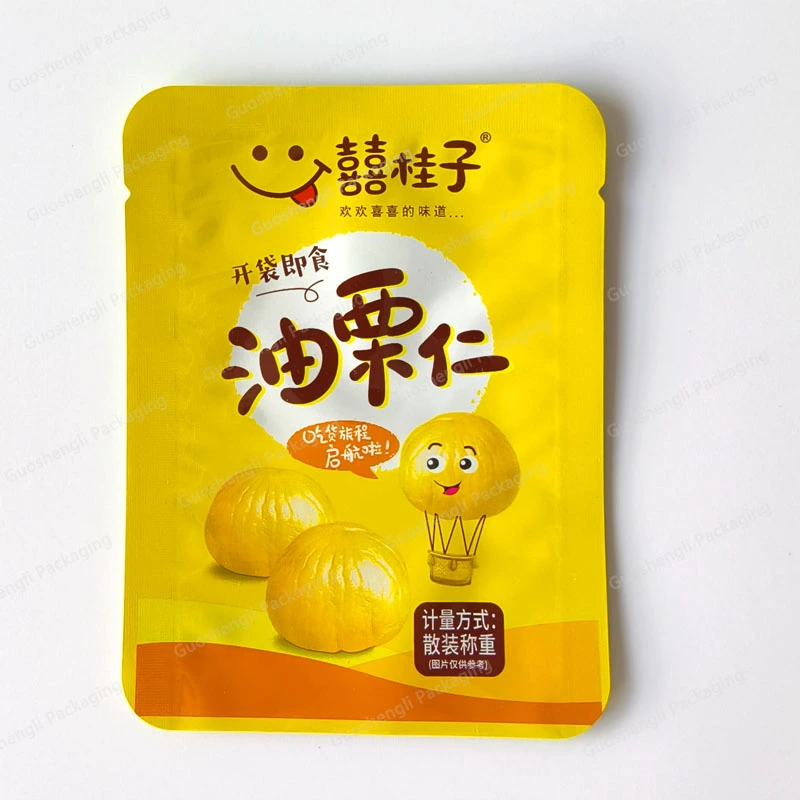 three side seal pouches