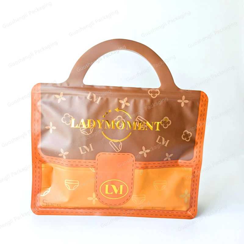 shaped stand up pouch