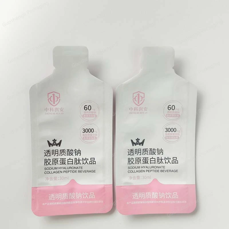 Bottle Shape Packaging Pouch 