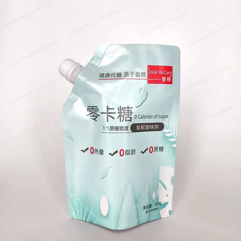 printed spout pouches