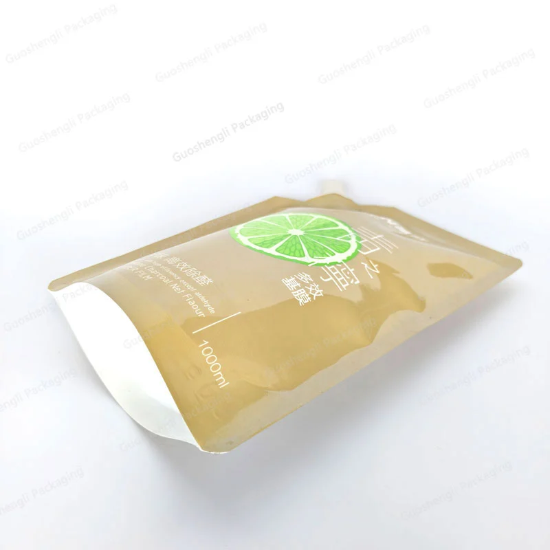 spouted stand-up barrier pouches