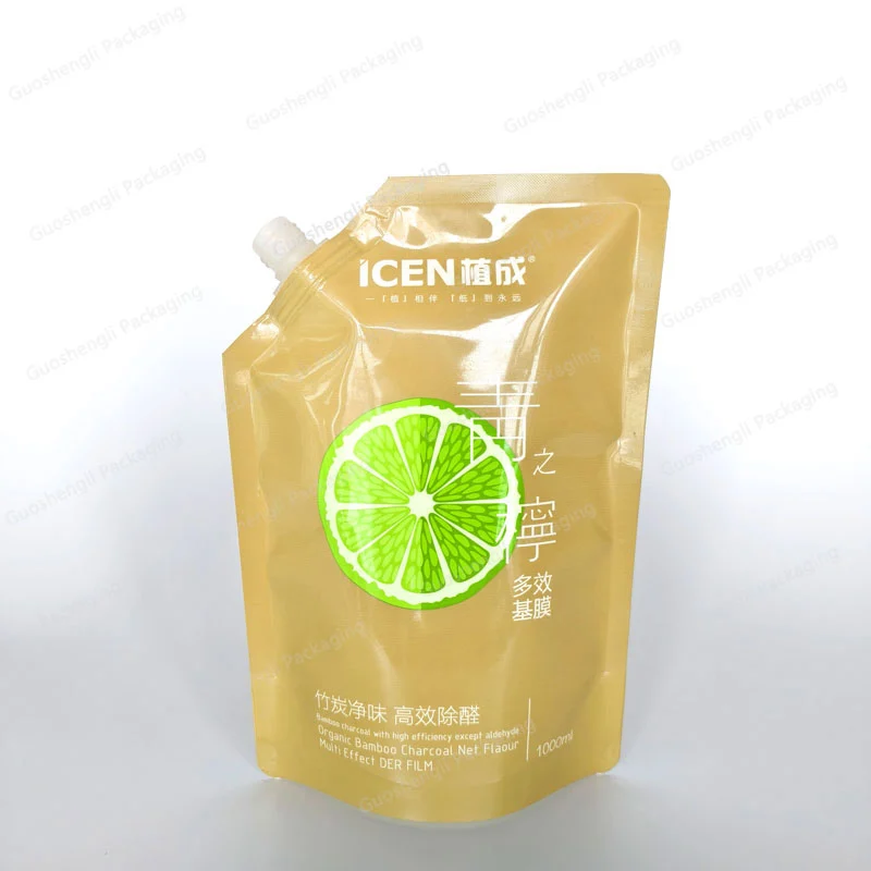 spouted stand-up barrier pouches