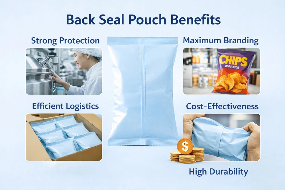 pillow pouch packaging advantages