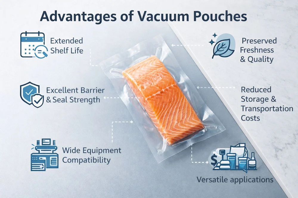 vacuum pouch bags advantages