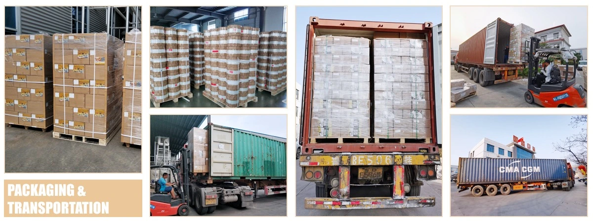 printed rollstock film packaging and transportation