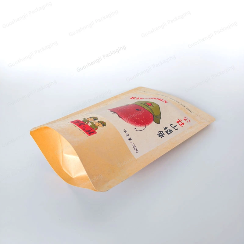 kraft stand up pouches