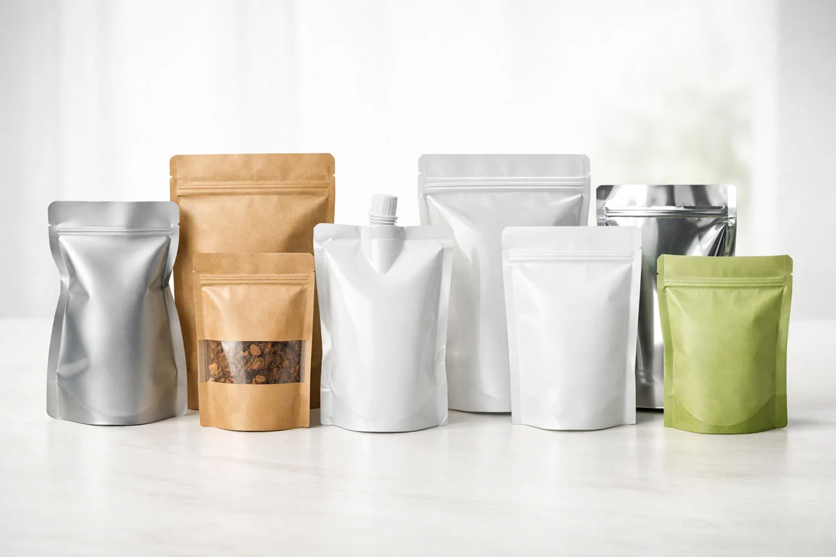 stand up barrier pouches