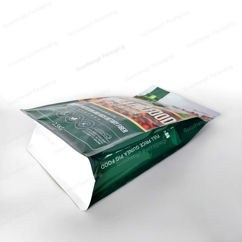 flat bottom zipper pouch