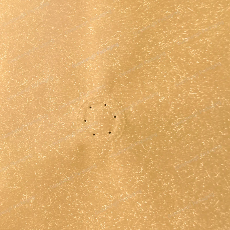 standing pouch flat bottom degassing valve