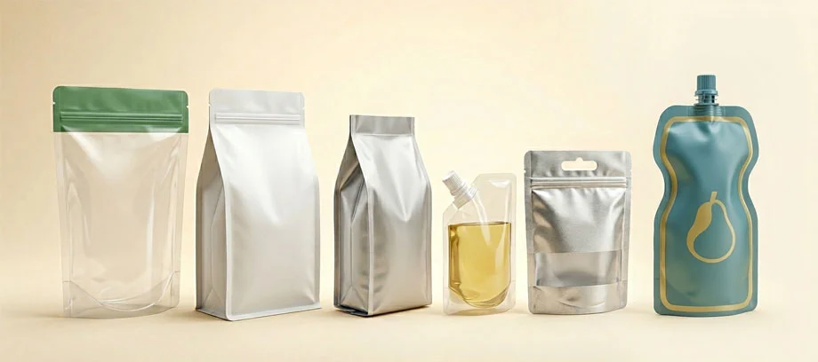 spout pouch vs other packaging pouches