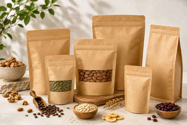 kraft paper pouches for food packaging kraft paper pouches for food packaging