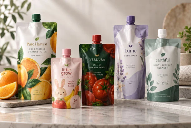 spouted pouch applications