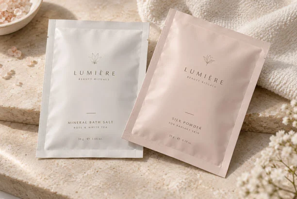 three side seal pouches