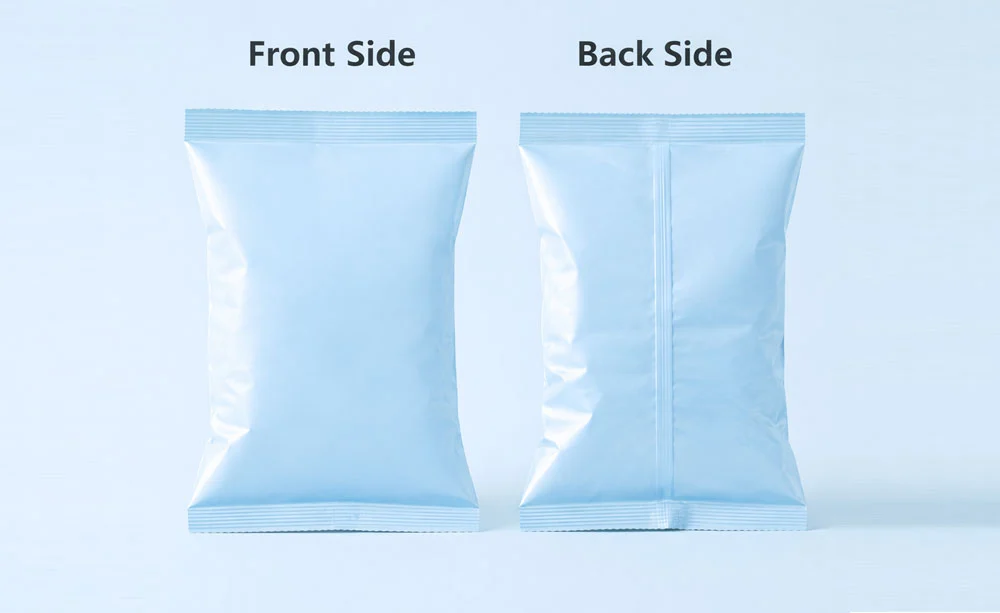 back seal pouch features