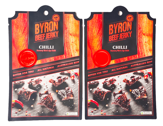 beef jerky packaging shaped pouch