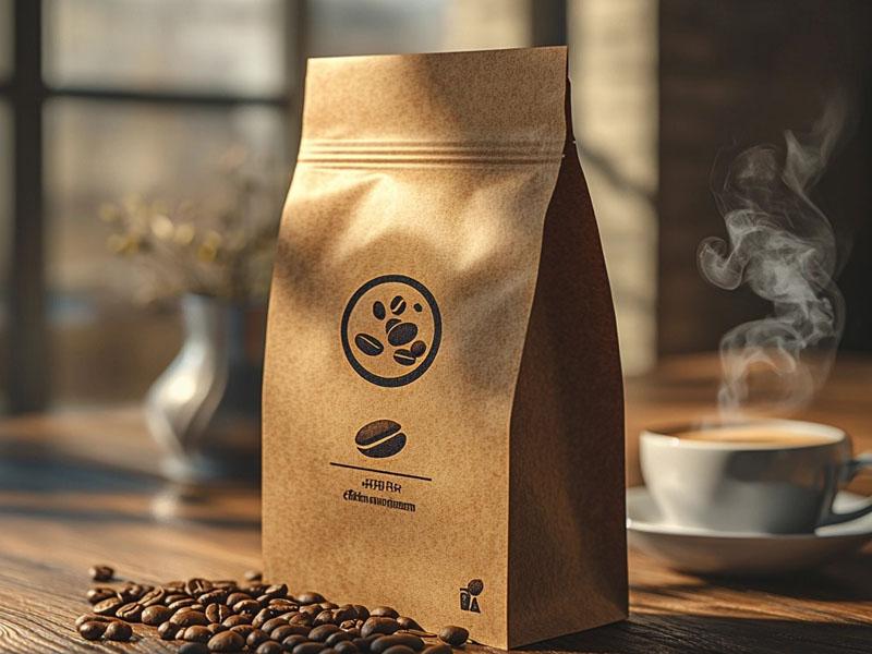 flat bottom pouch coffee packaging
