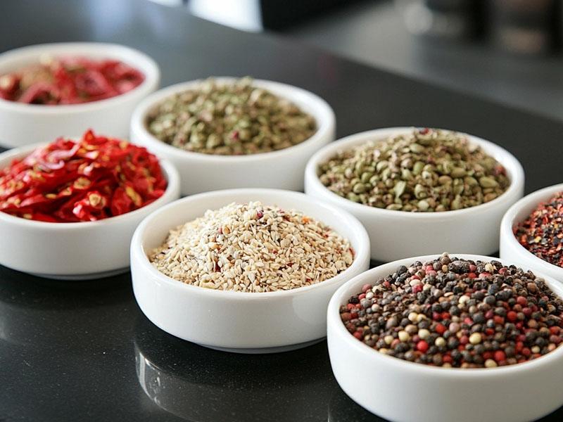 flat bottom pouch spices packaging