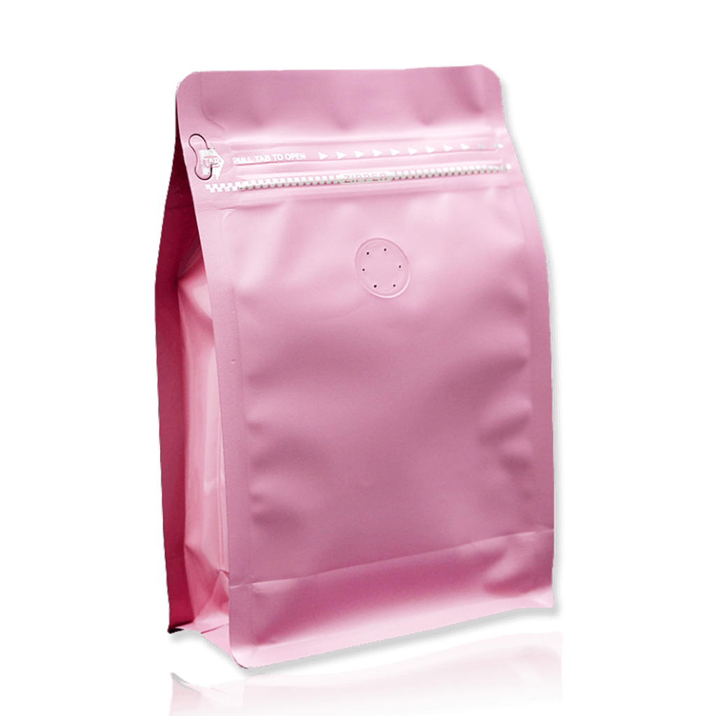 flat bottom pouch with pocket zippe