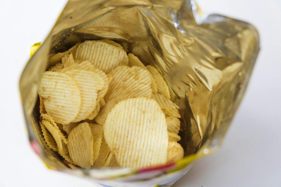 potato chips packaging metalized film
