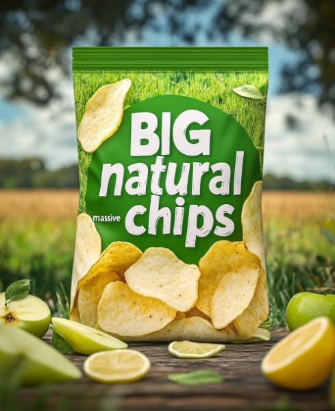 potato chips packaging 