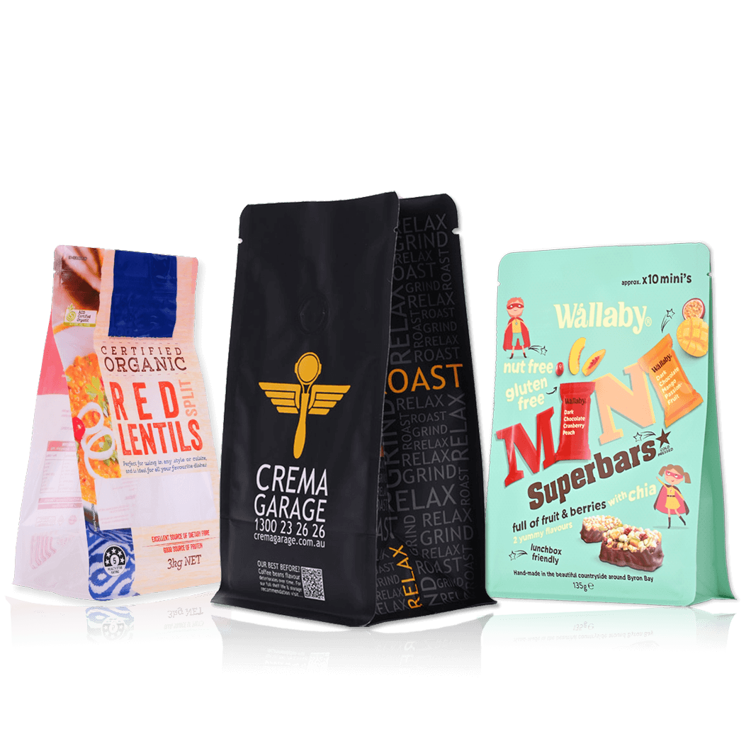 custom printed pouches & rollstock film