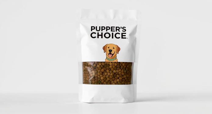 stand up pouch for pet food packaging 
