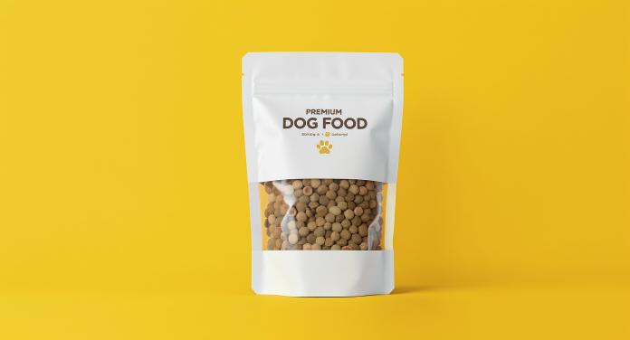 stand up pouch for pet food packaging