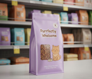 Oxygen barrier for pet food